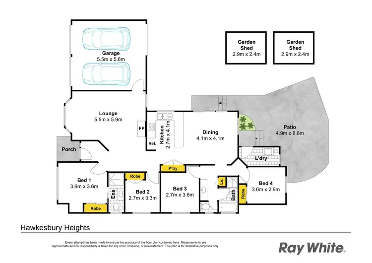 Floorplan of Homely house listing, 37 Booker Road, Hawkesbury Heights NSW 2777