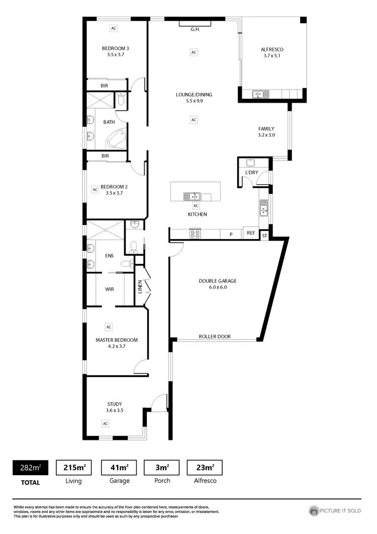 Floorplan of Homely house listing, 3 Sputnik Court, Modbury North SA 5092
