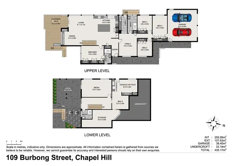 Floorplan of Homely house listing, 109 Burbong Street, Chapel Hill QLD 4069