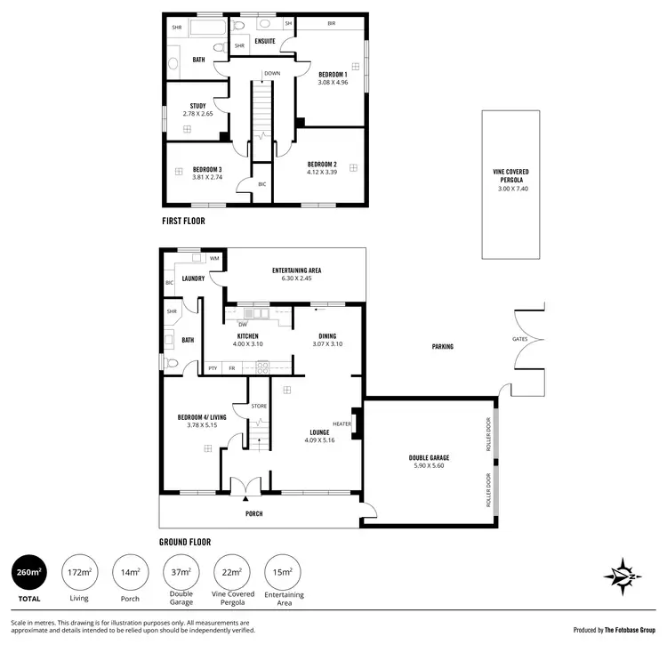 Floorplan of Homely house listing, 11 White Sands Drive, Grange SA 5022
