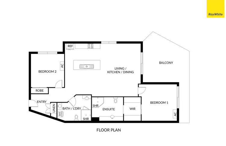 Floorplan of Homely unit listing, 8/8 Mauna Loa Street, Darwin City NT 800