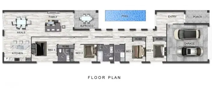 Floorplan of Homely house listing, 49 Master Circuit, Trinity Beach QLD 4879