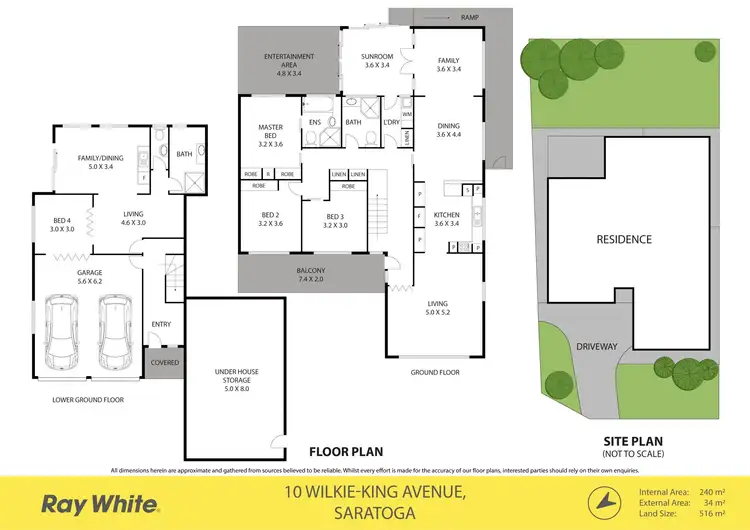 Floorplan of Homely house listing, 10 Wilkie-King Avenue, Saratoga NSW 2251
