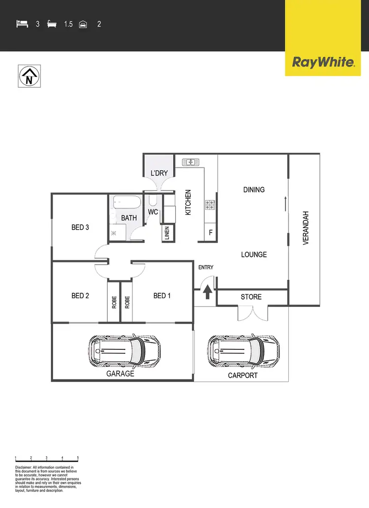 Floorplan of Homely house listing, 39 Beattie Crescent, Chisholm ACT 2905