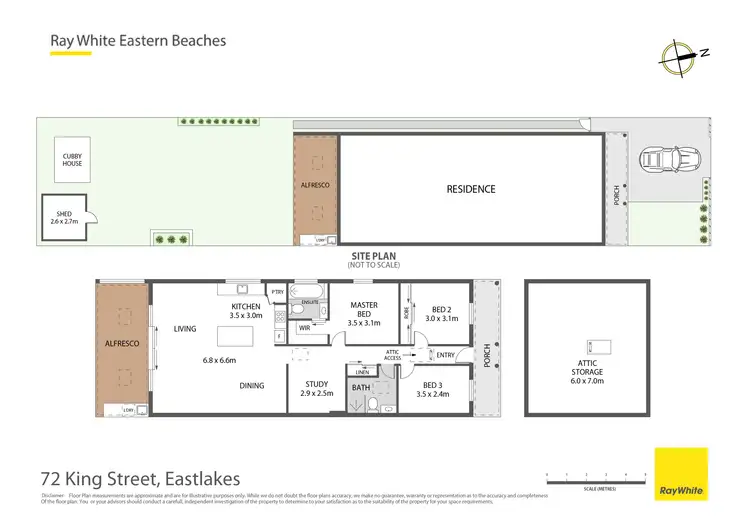 Floorplan of Homely house listing, 72 King Street, Eastlakes NSW 2018