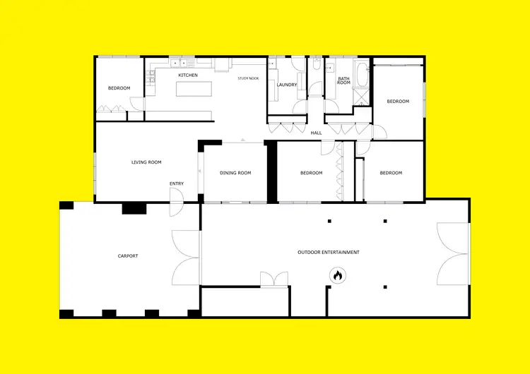 Floorplan of Homely house listing, 58 Brian Street, Mildura VIC 3500
