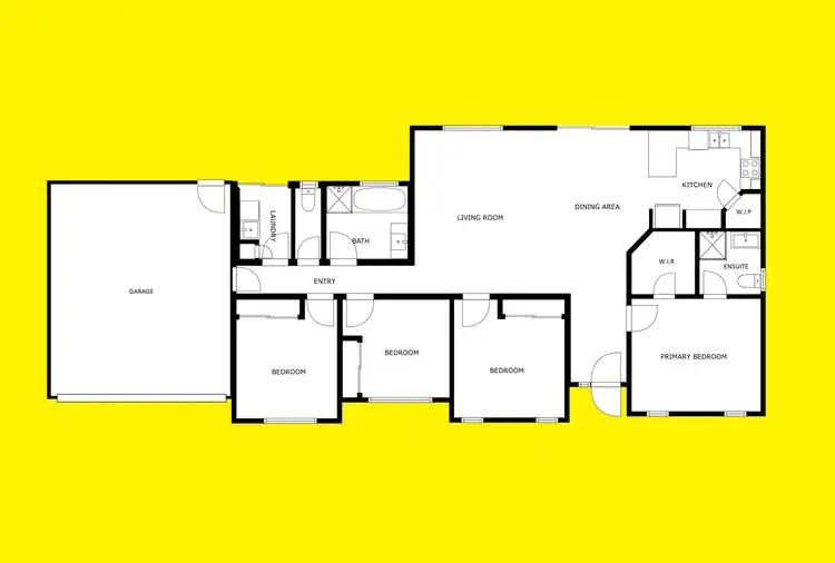 Floorplan of Homely house listing, 1/82 Ellswood Crescent, Mildura VIC 3500
