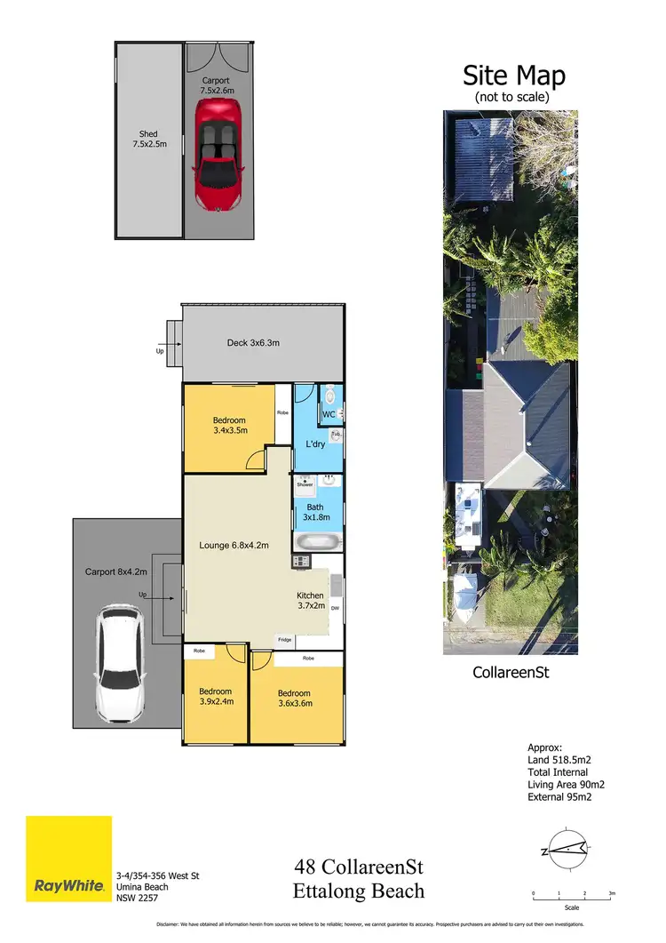 Floorplan of Homely house listing, 48 Collareen Street, Ettalong Beach NSW 2257