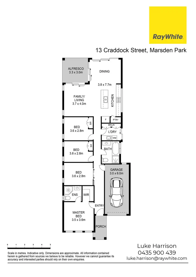 Floorplan of Homely house listing, 13 Craddock Street, Marsden Park NSW 2765