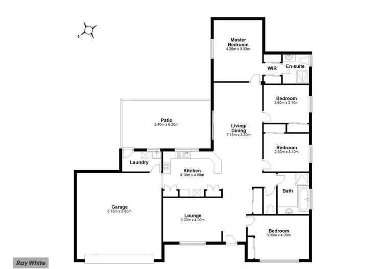 Floorplan of Homely house listing, 1 Banksia Circuit, Forest Lake QLD 4078