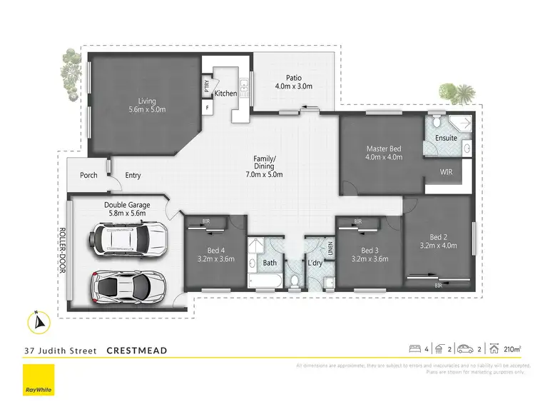 Floorplan of Homely house listing, 37 Judith Street, Crestmead QLD 4132