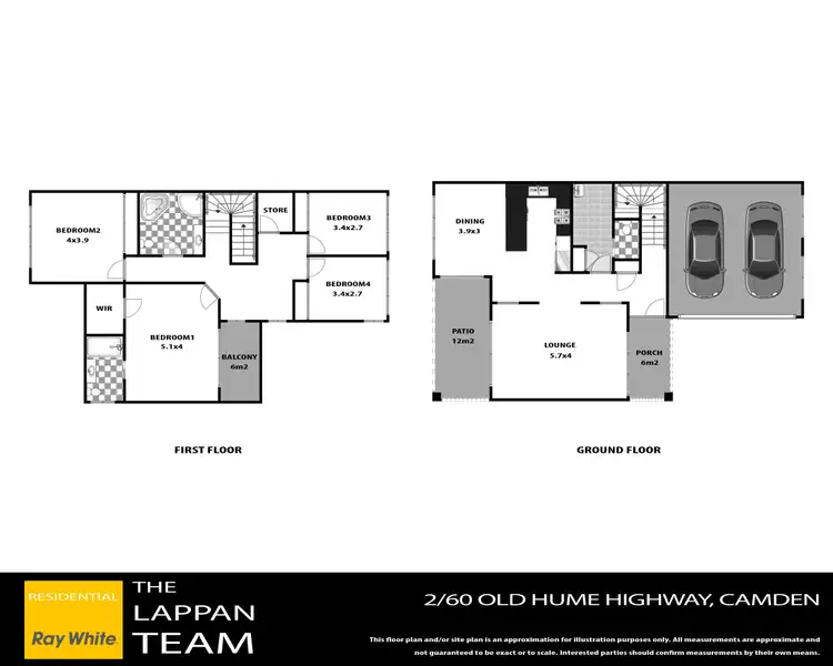 Floorplan of Homely house listing, 2/60 Old Hume Highway, Camden NSW 2570