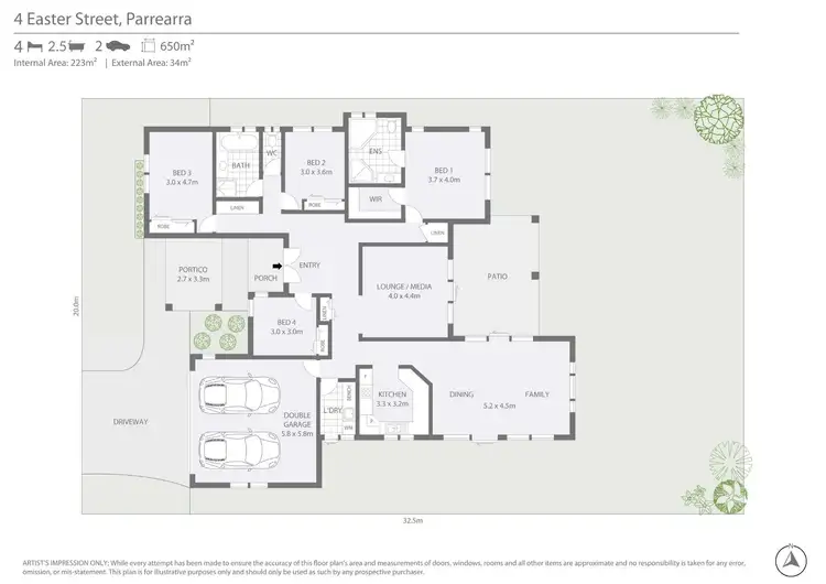 Floorplan of Homely house listing, 4 Easter Street, Kawana Island QLD 4575