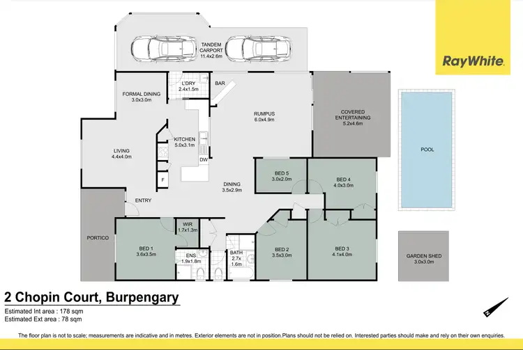 Floorplan of Homely house listing, 2 Chopin Court, Burpengary QLD 4505