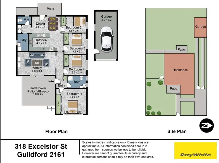 Floorplan of Homely house listing, 318 Excelsior Street, Guildford NSW 2161