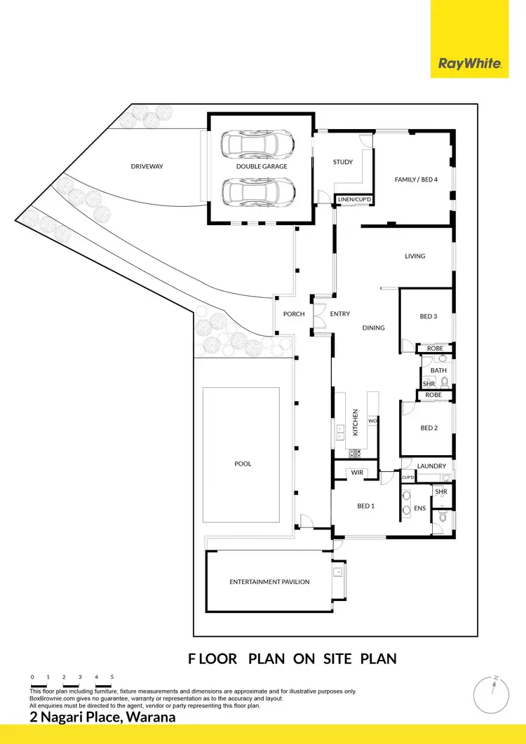 Floorplan of Homely house listing, 2 Nagari Place, Warana QLD 4575