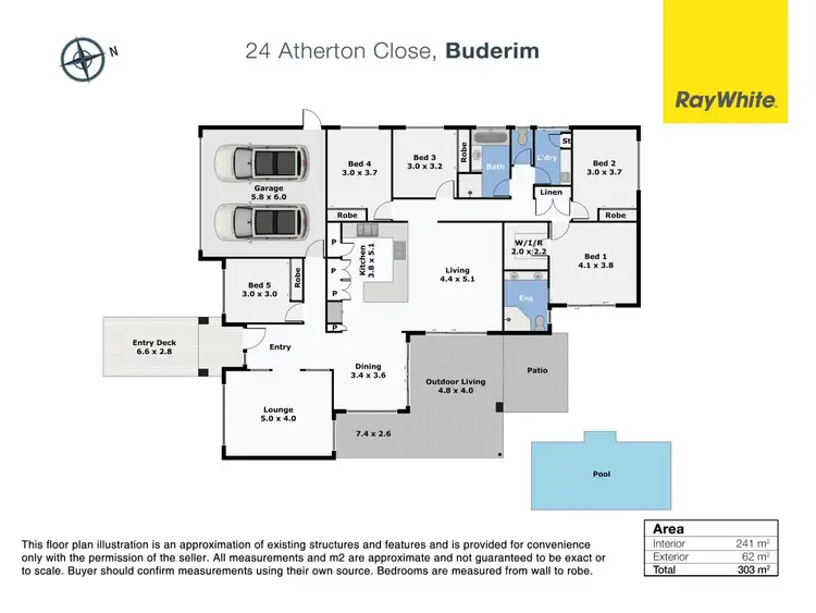 Floorplan of Homely house listing, 24 Atherton Close, Buderim QLD 4556