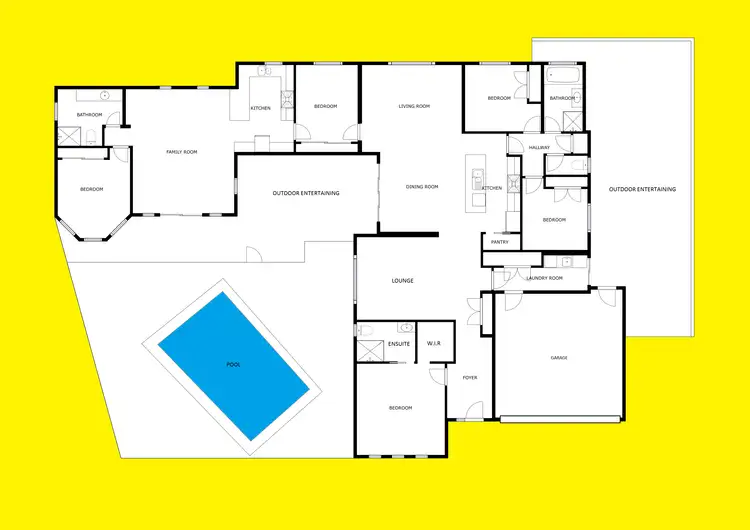 Floorplan of Homely house listing, 3 Lainie Court, Mildura VIC 3500