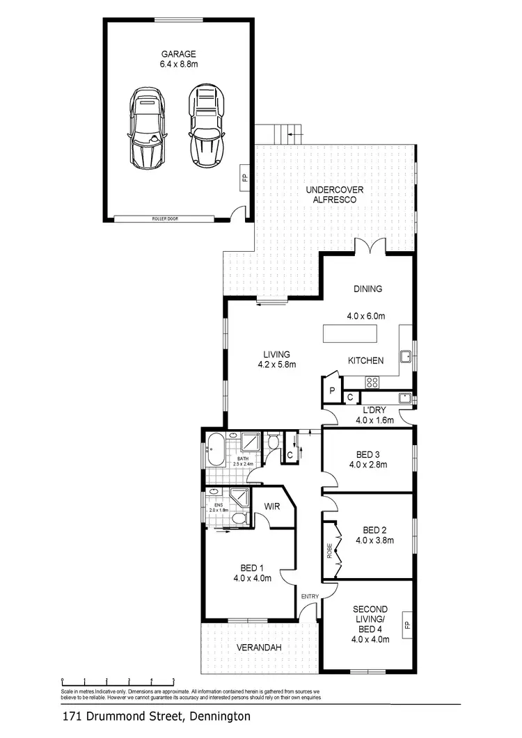 Floorplan of Homely house listing, 171 Drummond Street, Warrnambool VIC 3280