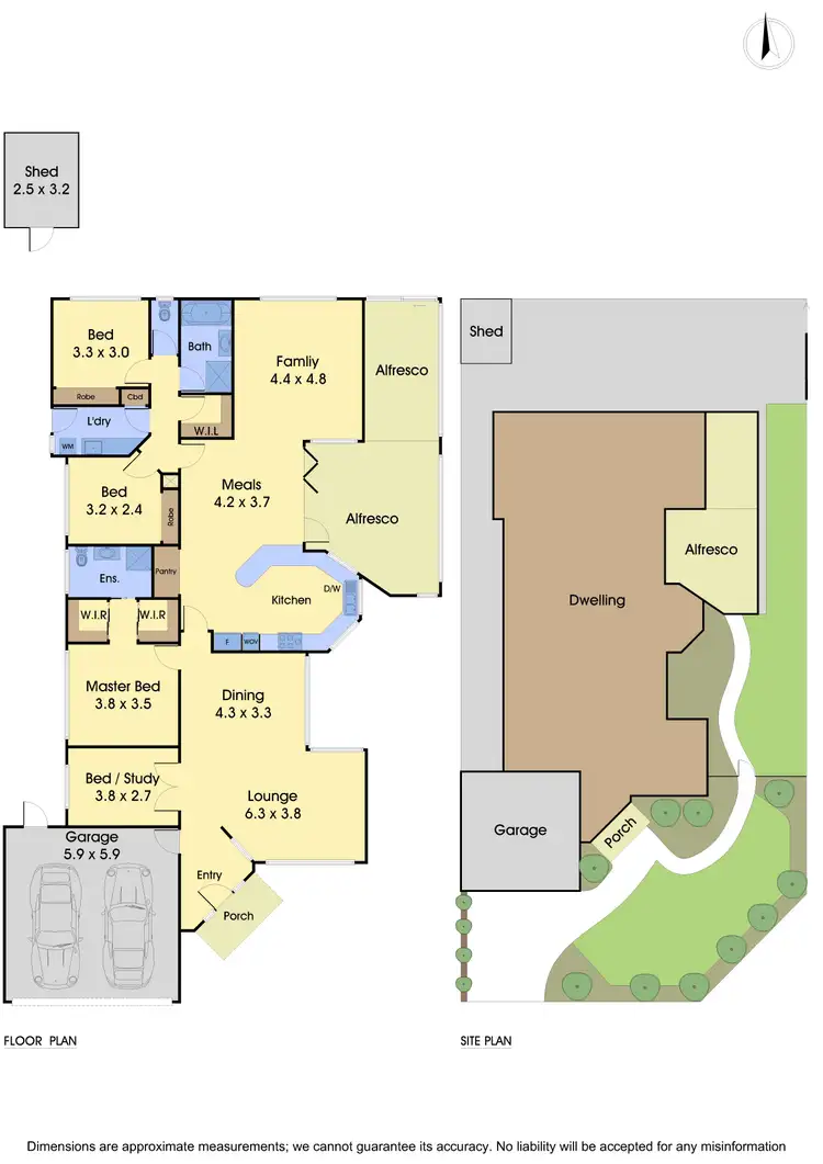 Floorplan of Homely house listing, 89 Clauscen Drive, Rowville VIC 3178