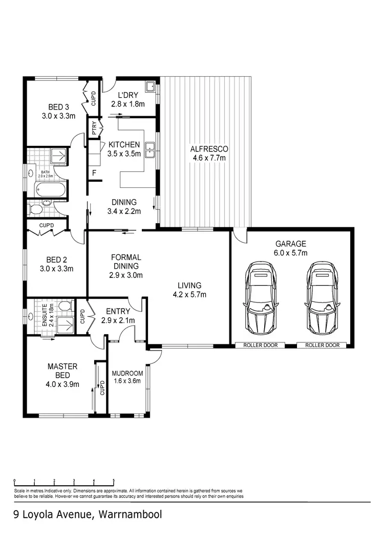 Floorplan of Homely house listing, 9 Loyola Avenue, Warrnambool VIC 3280
