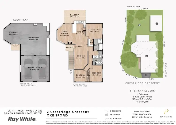 Floorplan of Homely house listing, 2 Crestridge Crescent, Oxenford QLD 4210