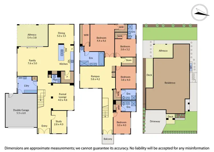 Floorplan of Homely house listing, 80 Harcrest Boulevard, Wantirna South VIC 3152