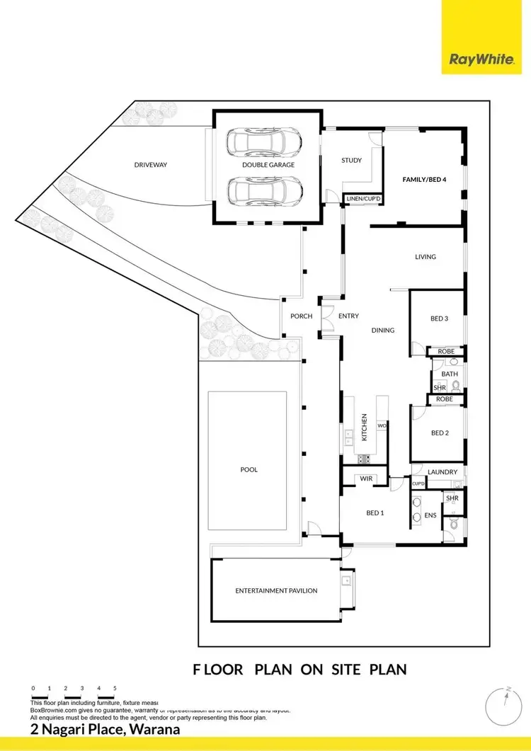 Floorplan of Homely house listing, 2 Nagari Place, Warana QLD 4575