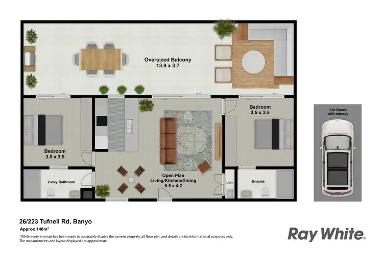 Floorplan of Homely unit listing, 26/223 Tufnell Road, Banyo QLD 4014