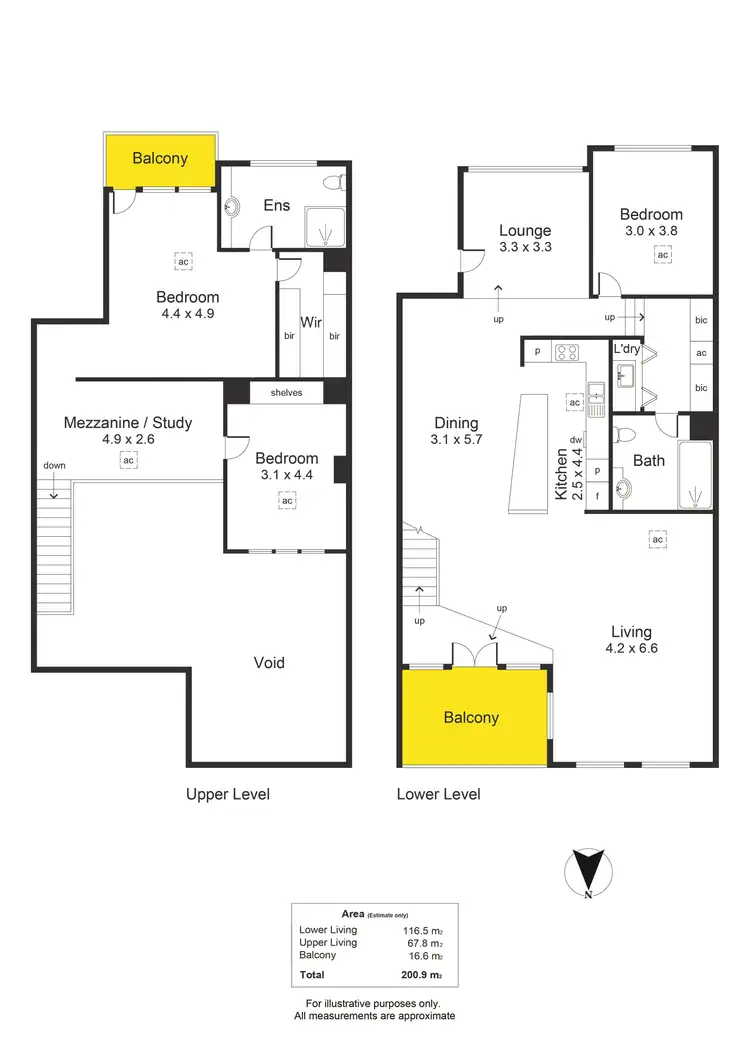 Floorplan of Homely apartment listing, 25/237 Wakefield Street, Adelaide SA 5000