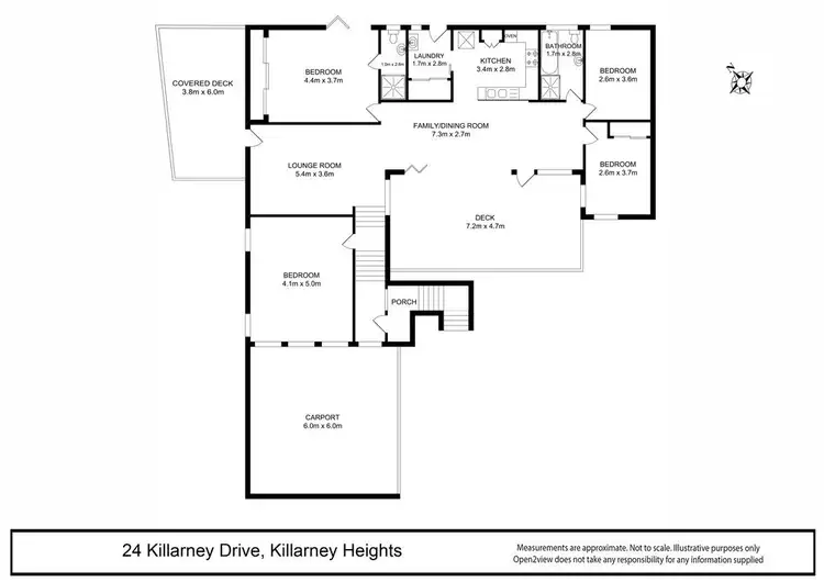 Floorplan of Homely house listing, 24 Killarney Drive, Killarney Heights NSW 2087