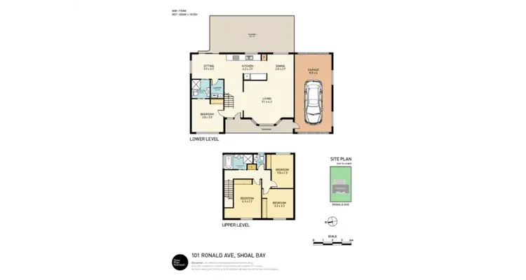 Floorplan of Homely house listing, 101 Ronald Avenue, Shoal Bay NSW 2315