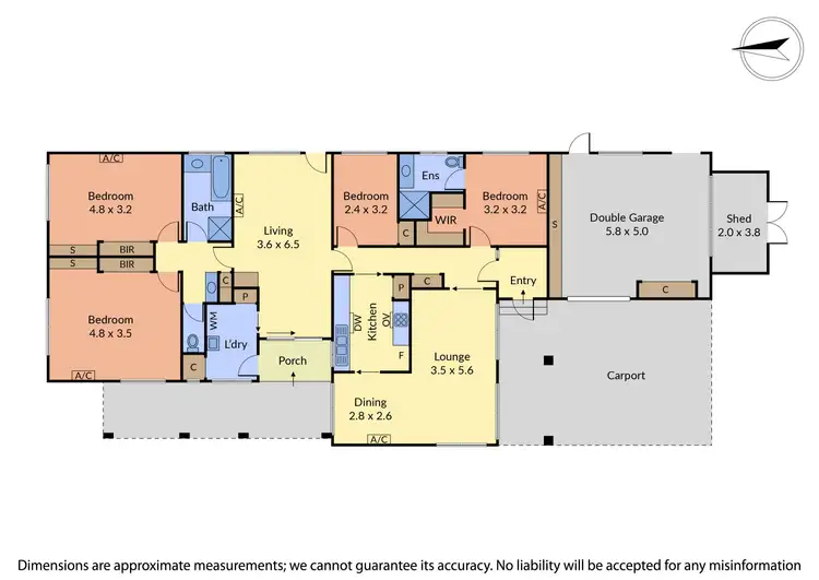 Floorplan of Homely house listing, 3 Gorrie Court, Wantirna South VIC 3152