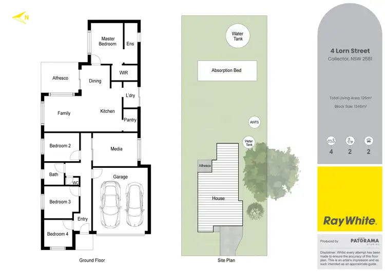Floorplan of Homely house listing, 4 Lorn Street, Collector NSW 2581
