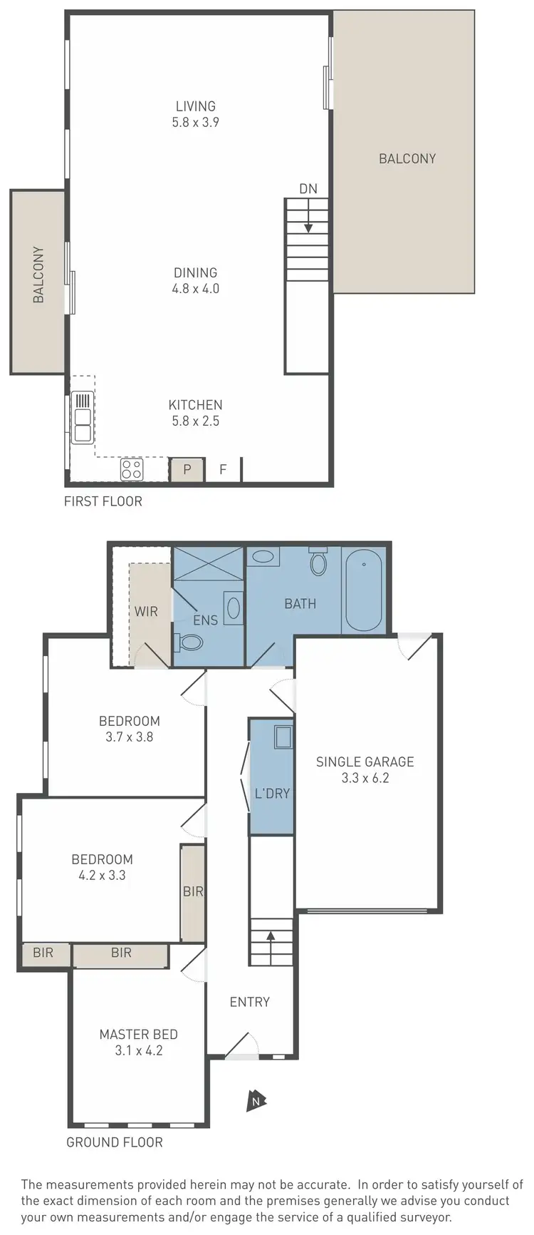 Floorplan of Homely house listing, 12/1-3 Stawell Street, Werribee VIC 3030