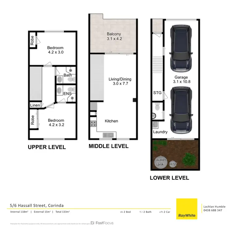 Floorplan of Homely house listing, 5/6 Hassall Street, Corinda QLD 4075