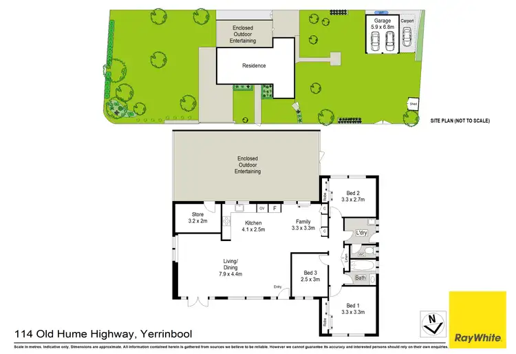 Floorplan of Homely house listing, 114 Old Hume Highway, Yerrinbool NSW 2575