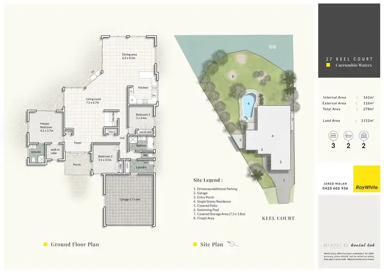 Floorplan of Homely house listing, 27 Keel Court, Currumbin Waters QLD 4223