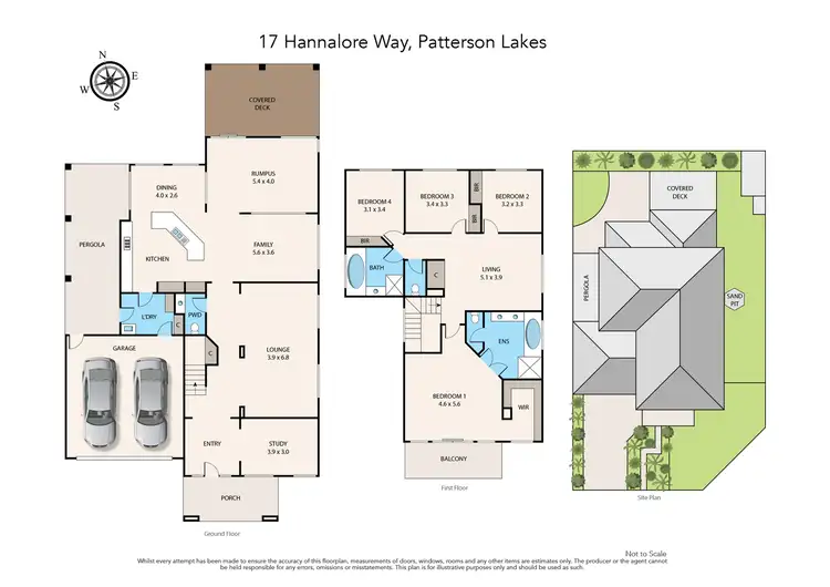 Floorplan of Homely house listing, 17 Hannalore Way, Patterson Lakes VIC 3197
