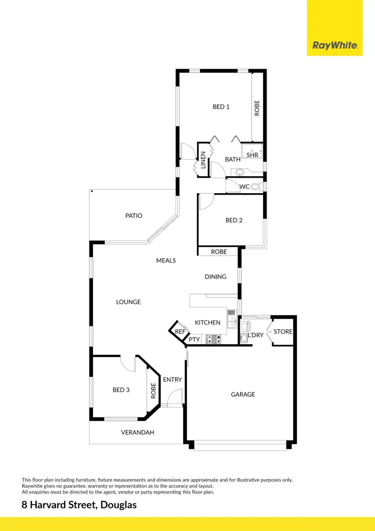 Floorplan of Homely house listing, 8 Harvard Street, Douglas QLD 4814