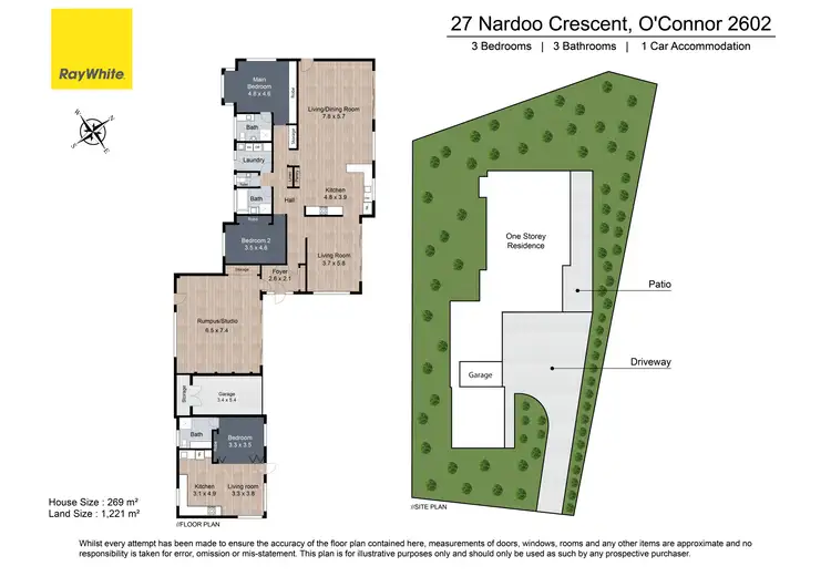 Floorplan of Homely house listing, 27 Nardoo Crescent, O'connor ACT 2602