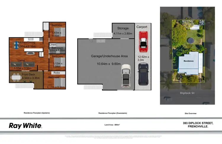 Floorplan of Homely house listing, 393 Diplock Street, Frenchville QLD 4701