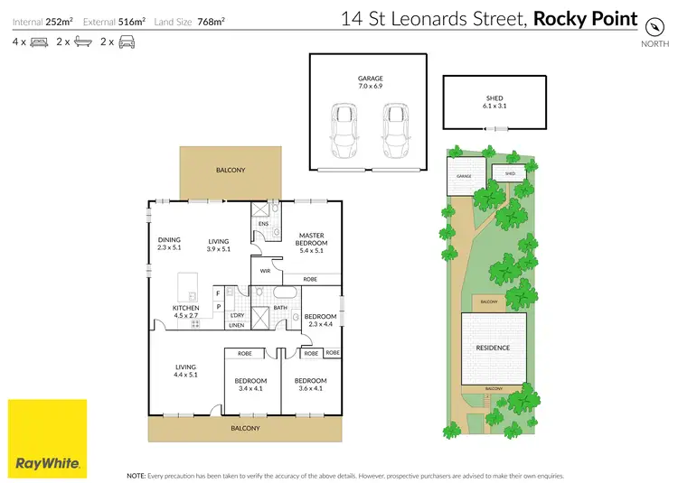 Floorplan of Homely house listing, 14 St Leonards Street, Rocky Point NSW 2259