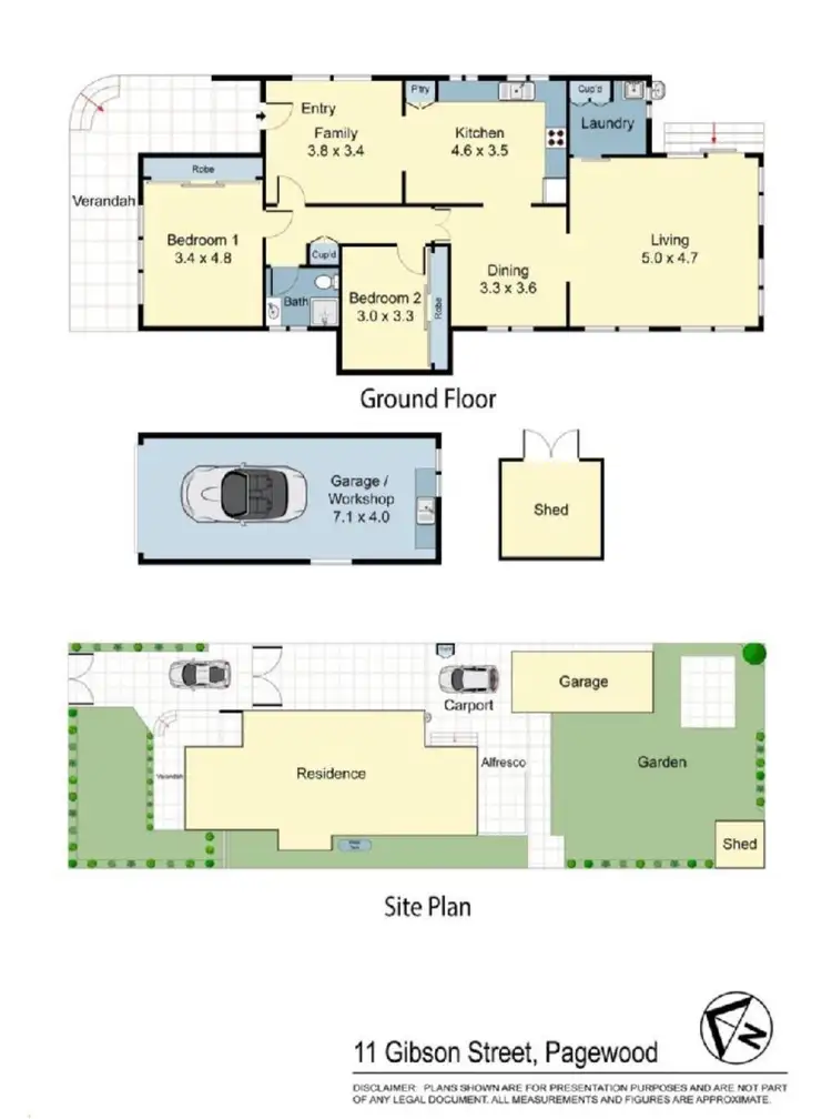 Floorplan of Homely house listing, 11 Gibson Street, Pagewood NSW 2035