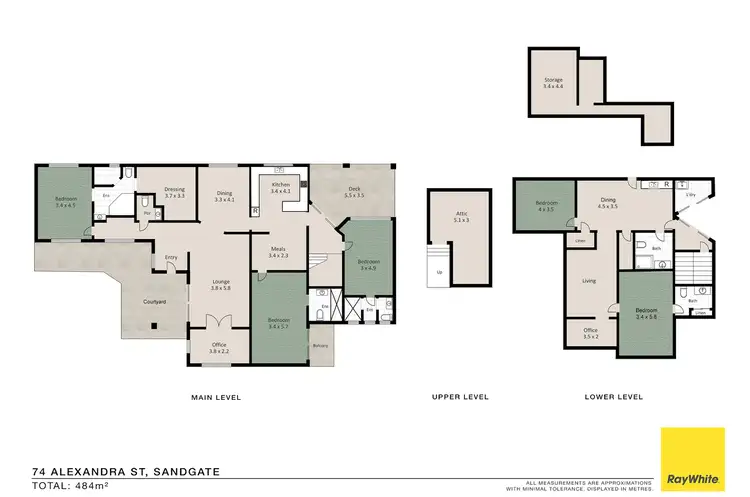 Floorplan of Homely house listing, 74 Alexandra Street, Sandgate QLD 4017