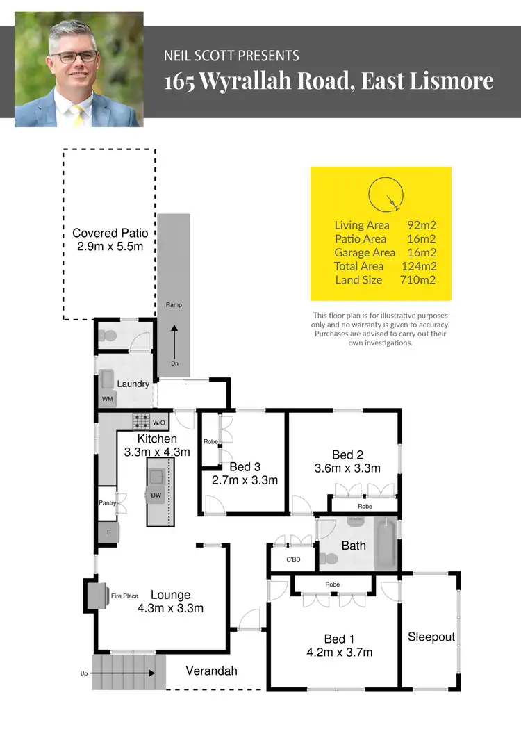 Floorplan of Homely house listing, 165 Wyrallah Road, East Lismore NSW 2480