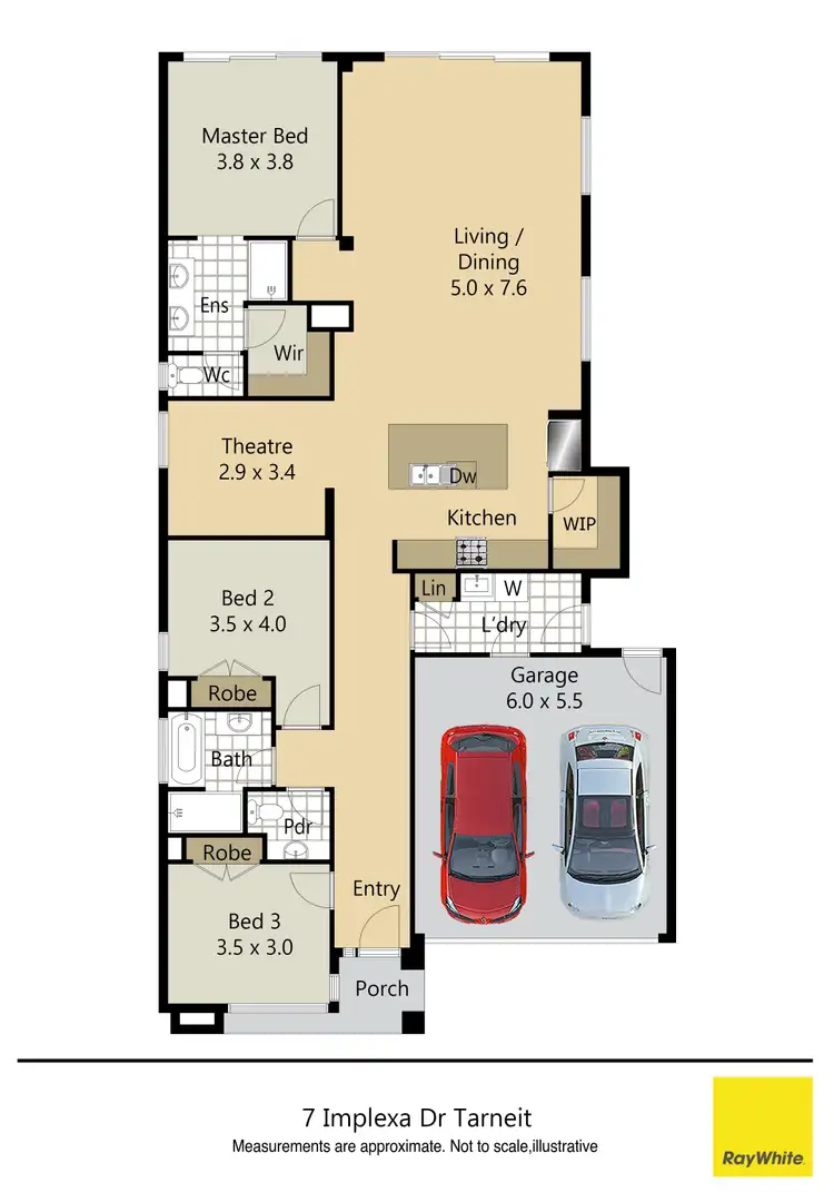 Floorplan of Homely house listing, 7 Implexa Drive, Tarneit VIC 3029