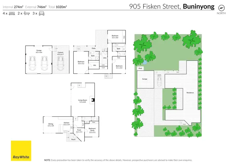 Floorplan of Homely house listing, 905 Fisken Street, Buninyong VIC 3357