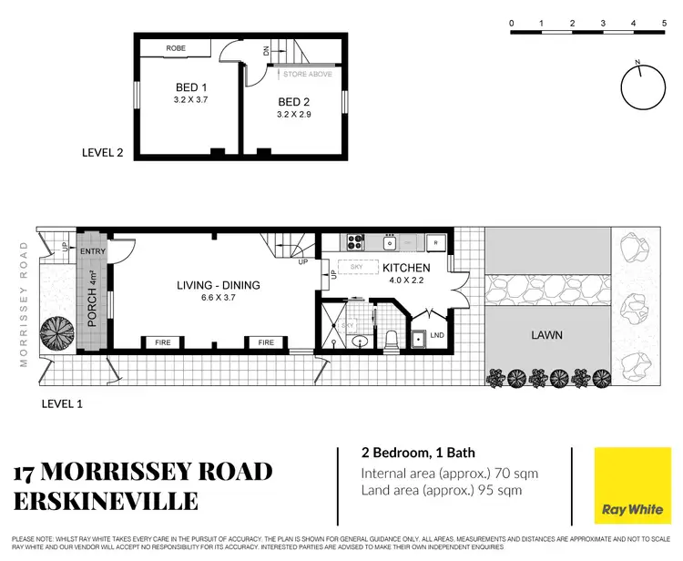 Floorplan of Homely house listing, 17 Morrissey Road, Erskineville NSW 2043