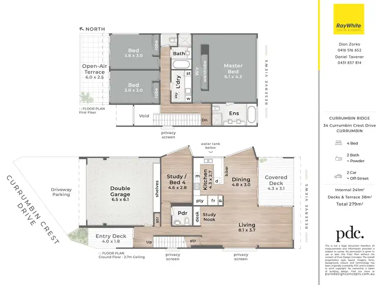 Floorplan of Homely house listing, 34 Currumbin Crest Drive, Currumbin QLD 4223